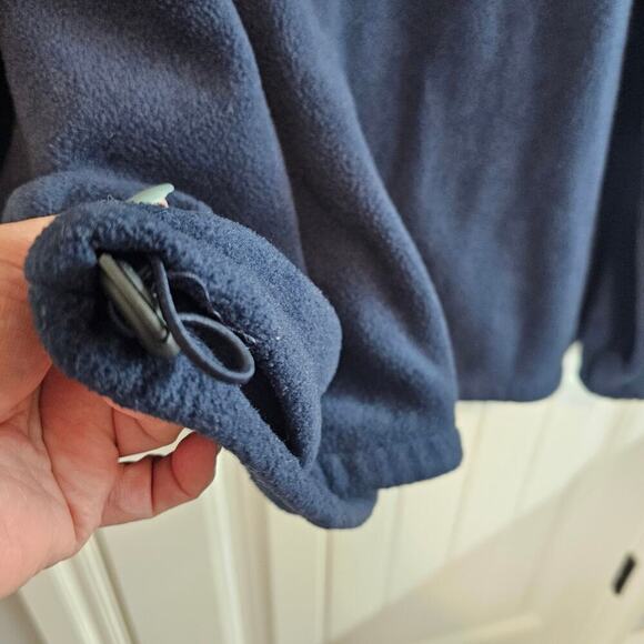 Vintage San Francisco Fleece Jacket Men 2X Blue Full Zip Retro Streetwear Skater - Picture 8 of 9